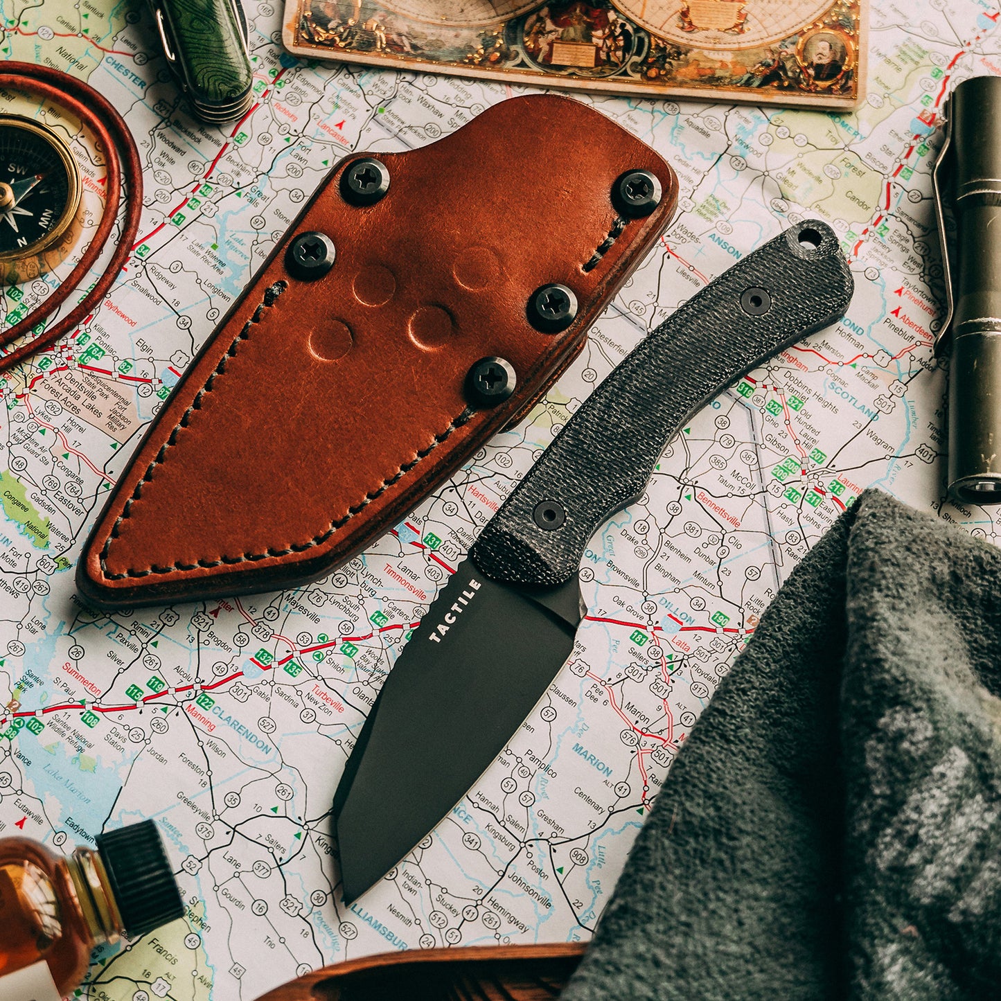 Redhawk Leather Sheath